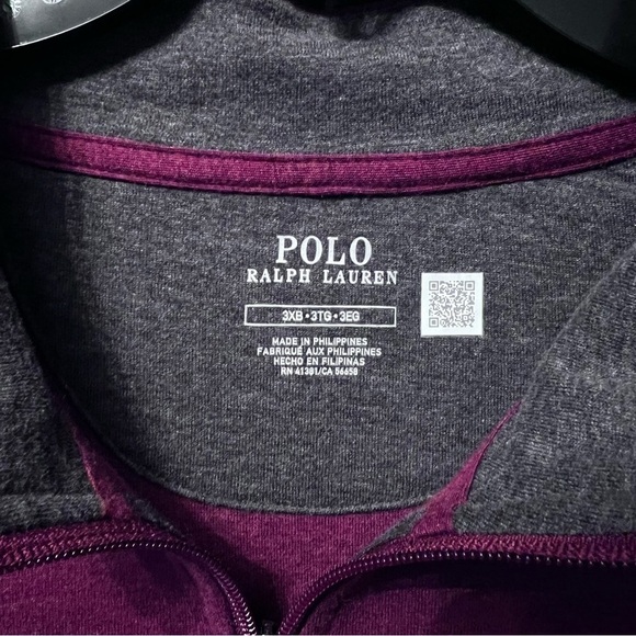 Ralph Lauren Polo Mens Big Pony Full-Zip Cardigan Wool Sweater
Black Red size:3X - Picture 4 of 8